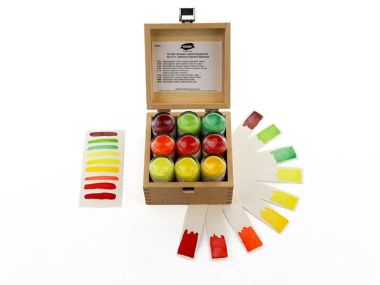 Set of 9: Cadmium Pigment Selection