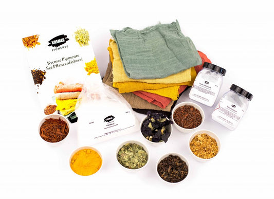 Plant Dye Set by Kremer Pigmente