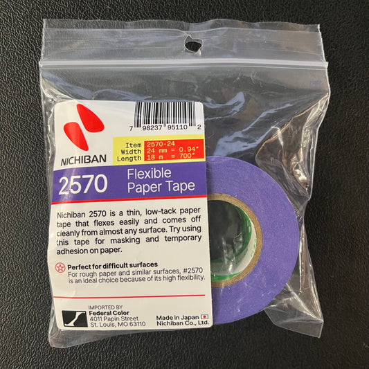 Nichiban 2570 Flexible Artist Tape 24mm