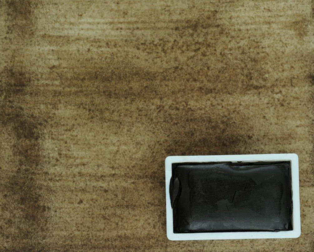 Kremer Watercolor - Burnt Umber, dark brown