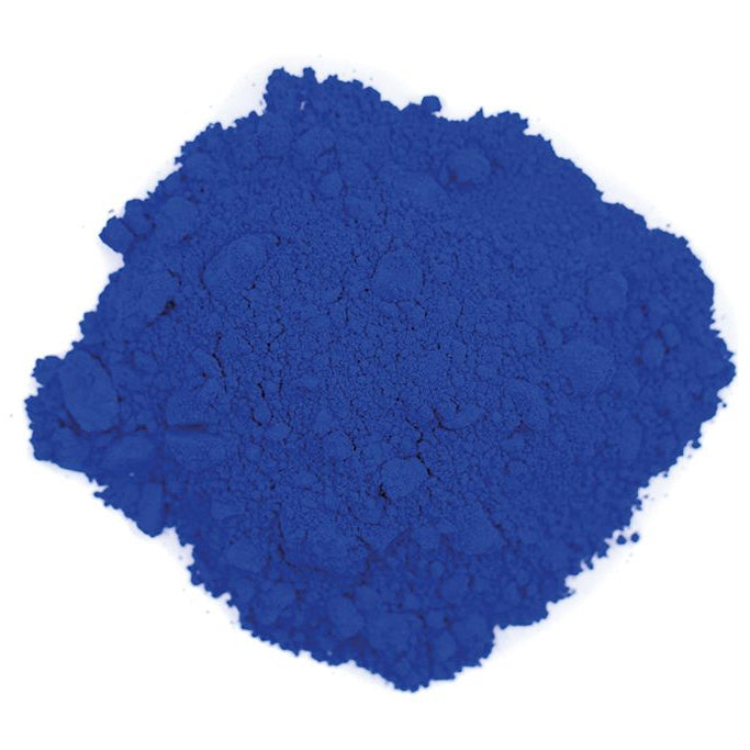 Bleu outremer, verdâtre en plus