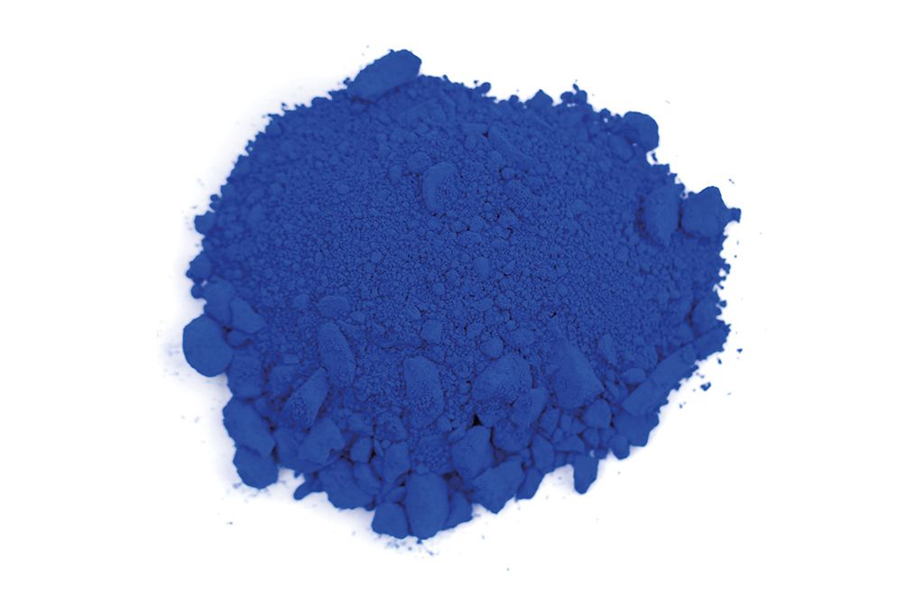 Bleu outremer, clair verdâtre