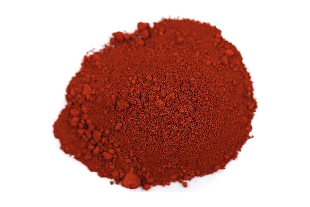 Hématite, coloration intense