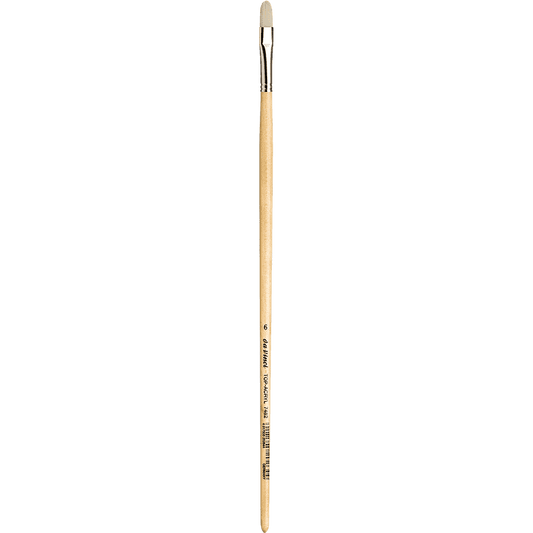 Top Acryl Filbert - Stiff 5 diameter white synthetic, da Vinci Series 7482