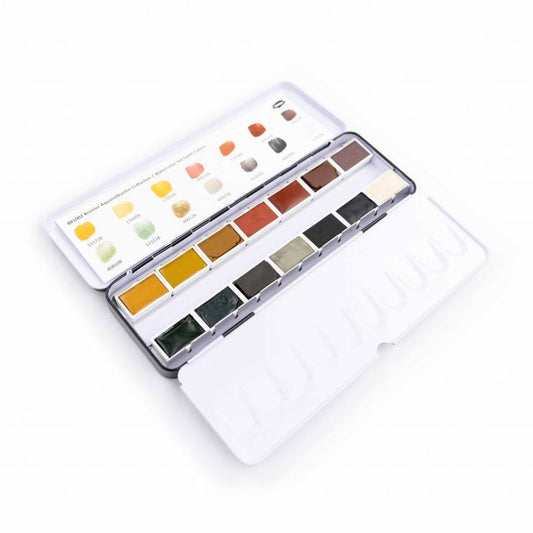 Kremer Watercolor Set Earth Colors