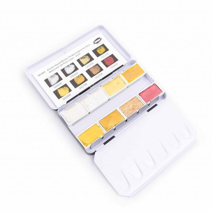 Kremer Watercolor Set: Pearl Luster, small