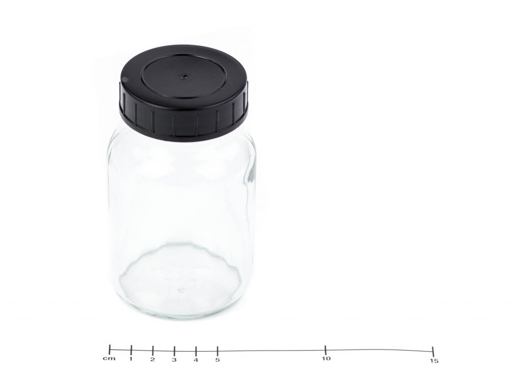 Glass Bottle, 250 ml, wide