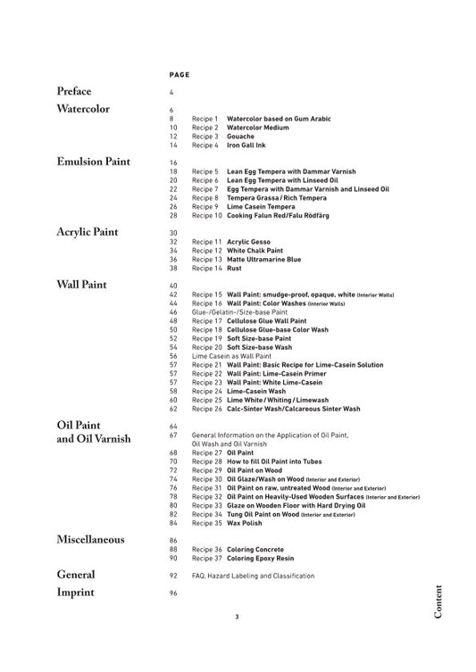 Kremer Pigmente Recipe Book