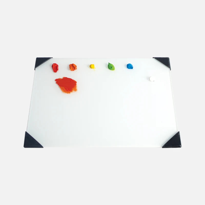 POSH® Glass Palettes, white