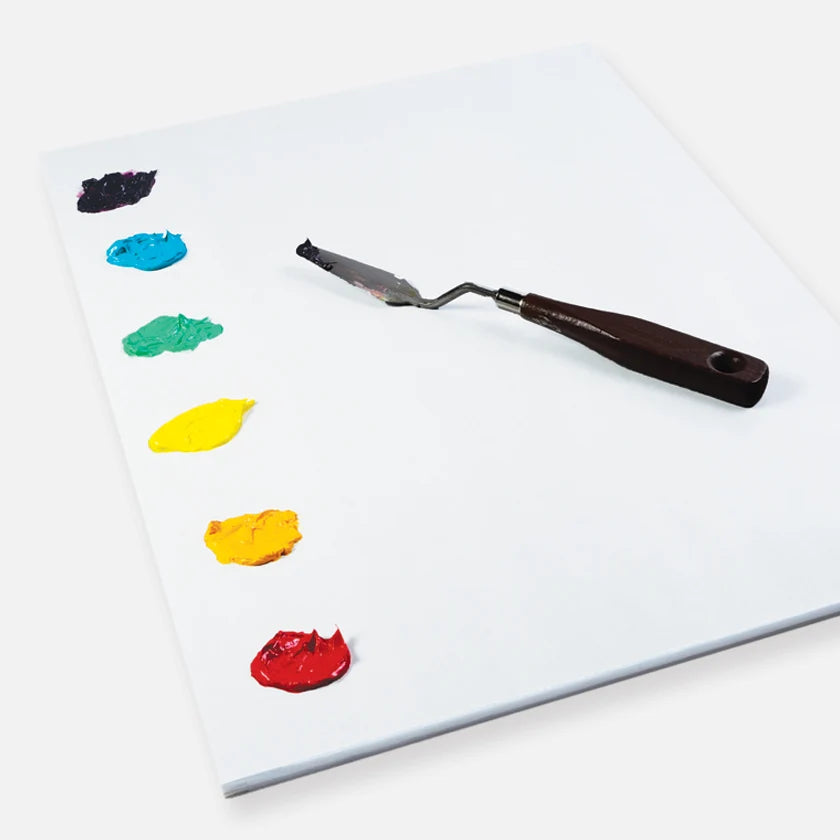 White Pad Disposable Palette, Rectangular Model