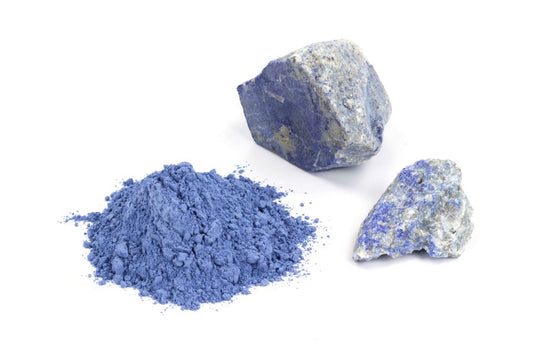 Lapis Lazuli, grayish-blue