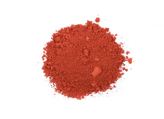 Cinnabar, very fine