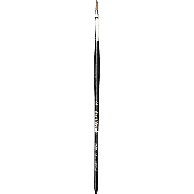 Maestro Kolinsky Red Sable Flat, da Vinci Series 1311