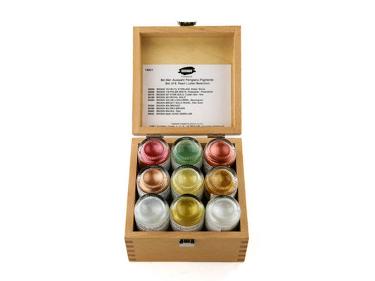 Set of 9: Pearl Luster Selection