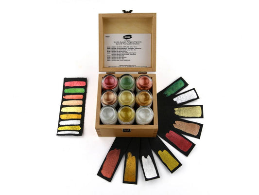 Set of 9: Pearl Luster Selection