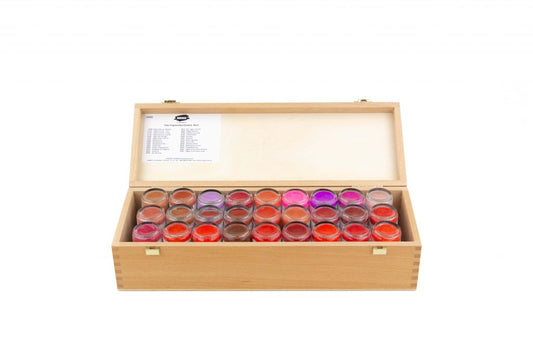 Red Pigment Assortment by Kremer Pigmente