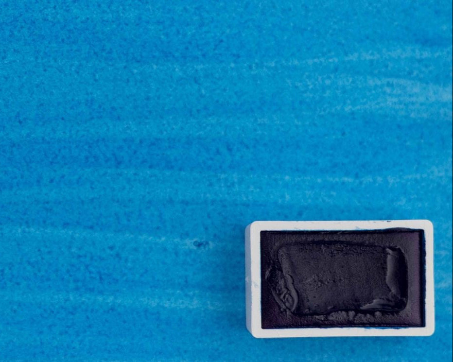 Kremer Watercolor - Phthalo Blue Cyan, PB 15:4