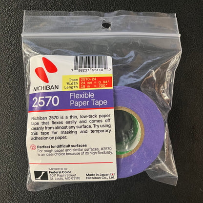 Nichiban 2570 Flexible Artist Tape 24mm