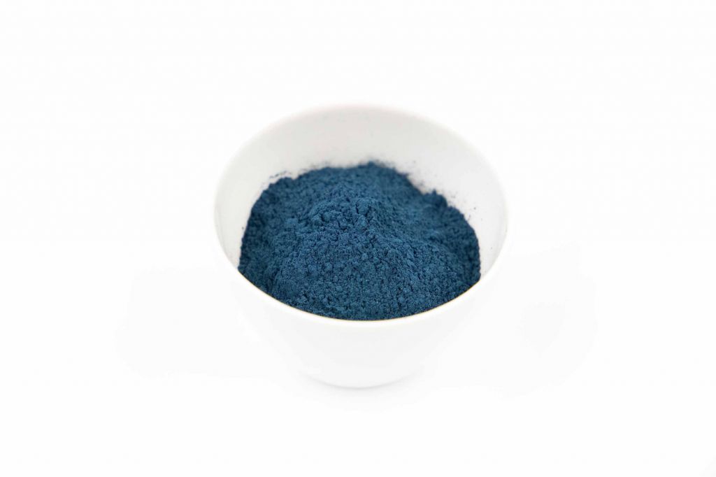 Maya Blue, deep blue M