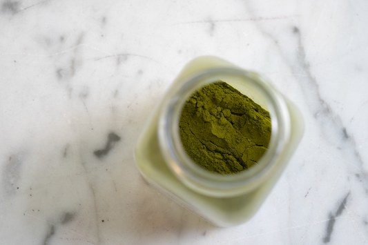 Lake made of Reseda and Buckthorn Berries