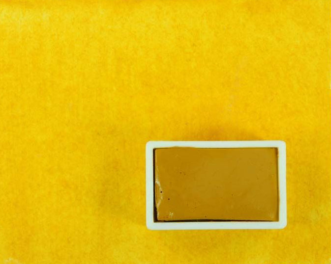 Kremer Watercolor - Italian Gold Ochre Light
