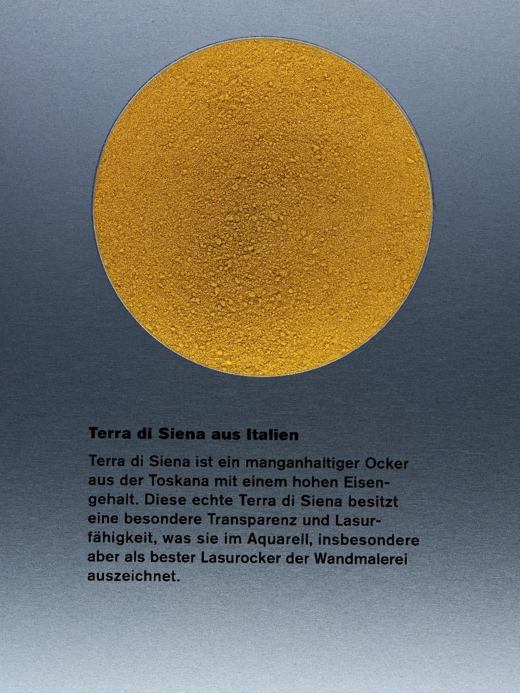 Raw Sienna Badia, Italian