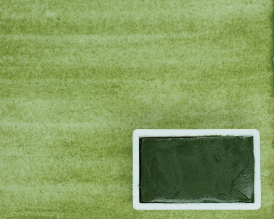 Kremer Watercolor - Vagone Green Earth