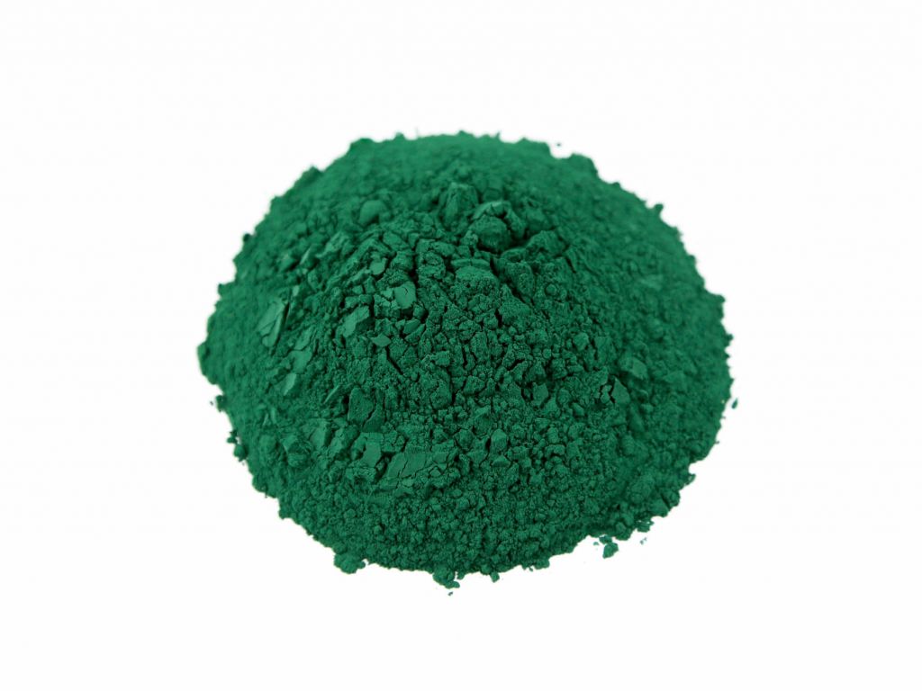 Vert Cobalt foncé, plus granuleux
