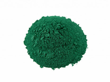 Vert Cobalt foncé, plus granuleux