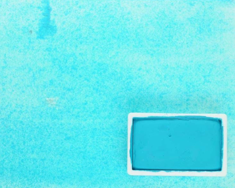 Kremer Watercolor - Cobalt Blue Turquoise Light