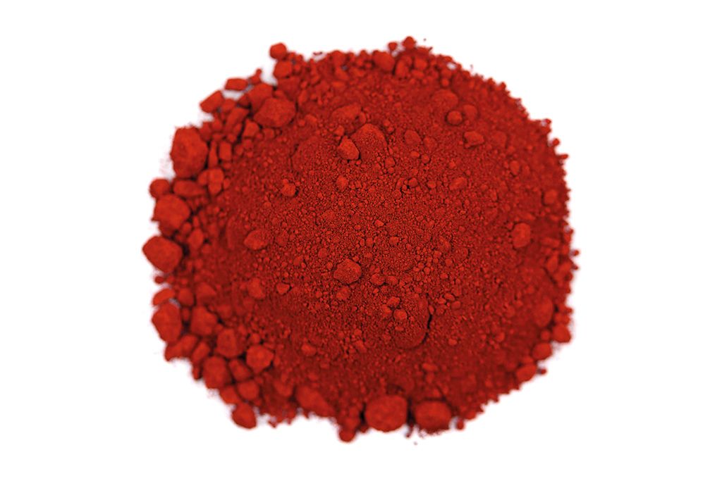 Oxyde de fer rouge, rouge clinker