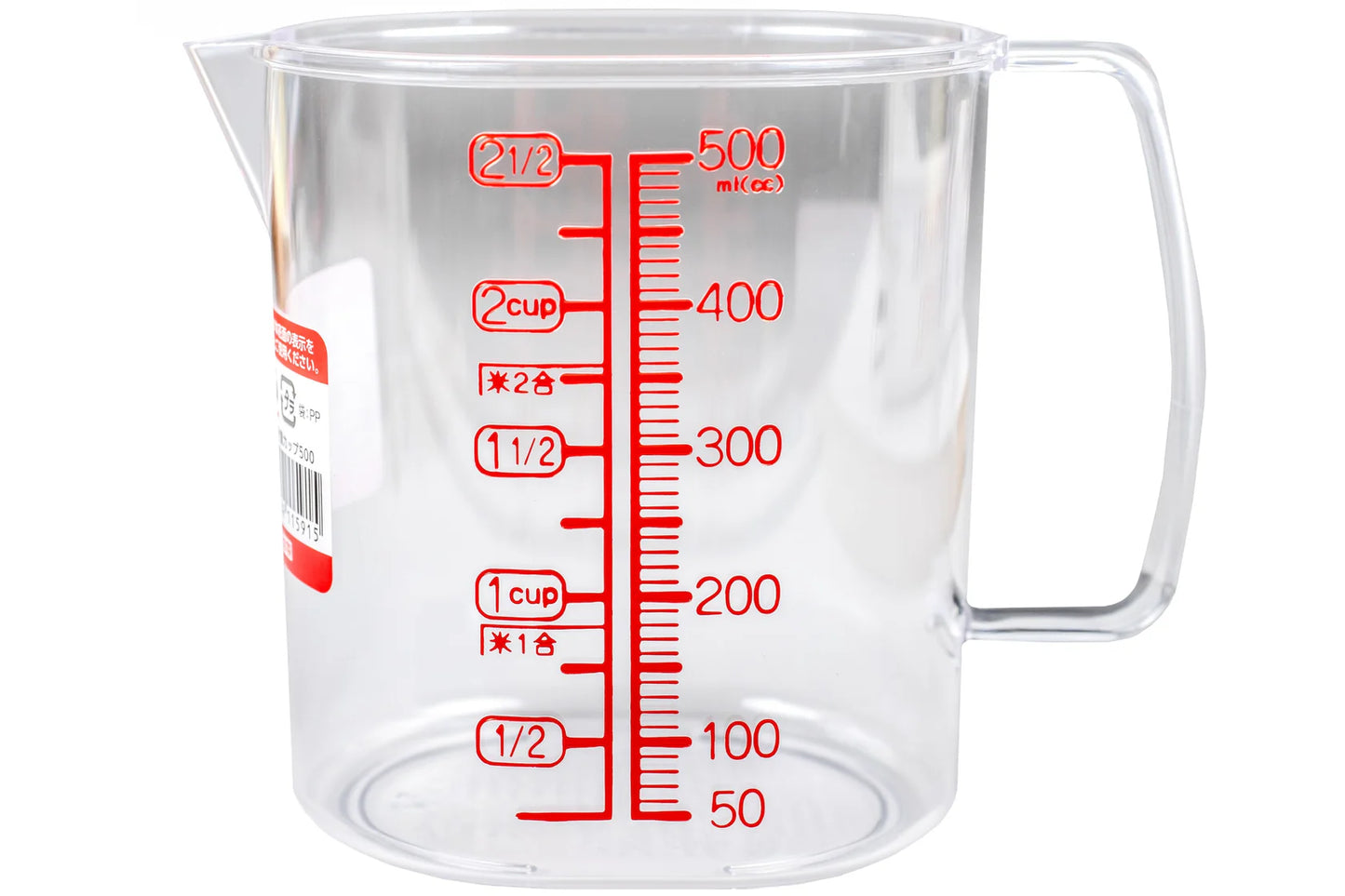 Nakaya Clear Measuring Cup, 500 ml