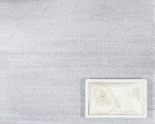 Kremer Watercolor - IRIODIN® 119 POLAR WHITE, Polarsilver