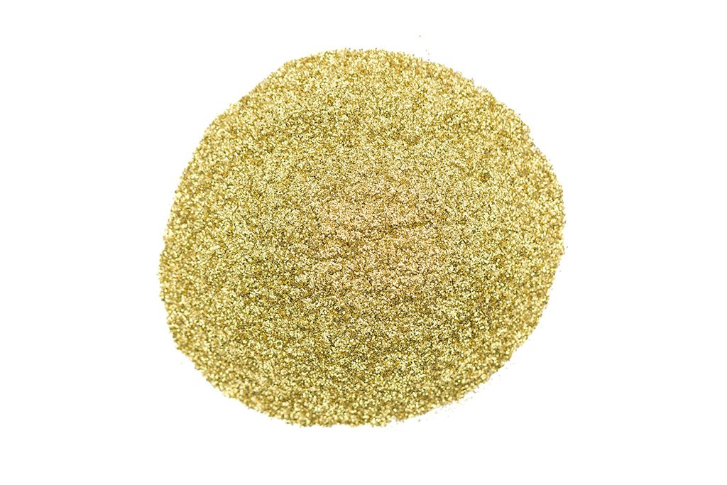 Paillettes dorées, 0,2 mm x 0,2 mm
