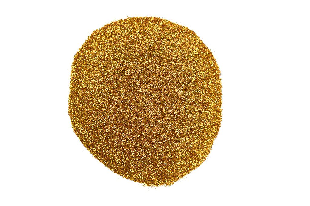 Paillettes de polyester, Or Royal