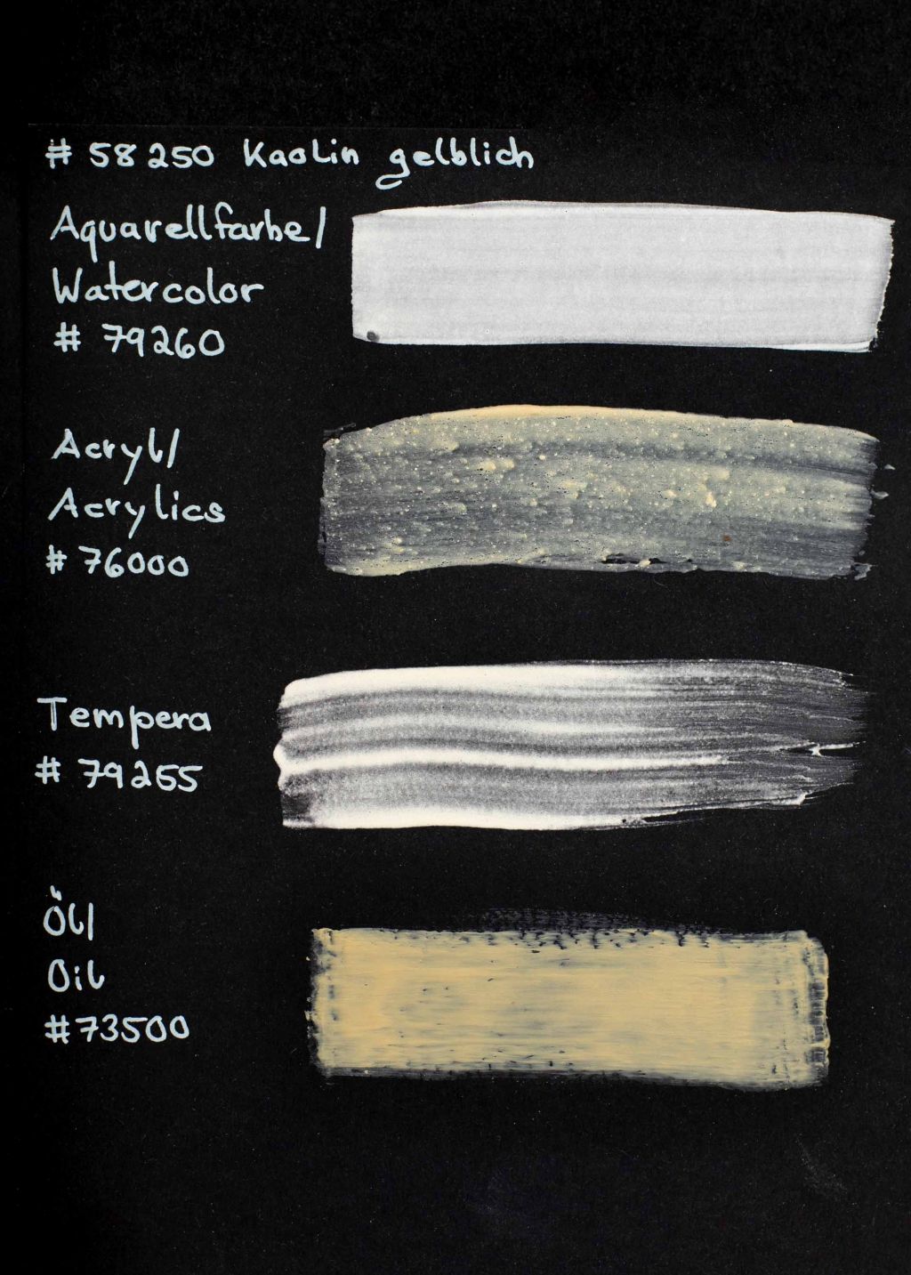 Kaolin, jaunâtre