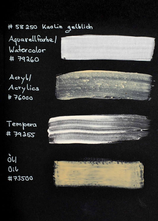 Kaolin, yellowish