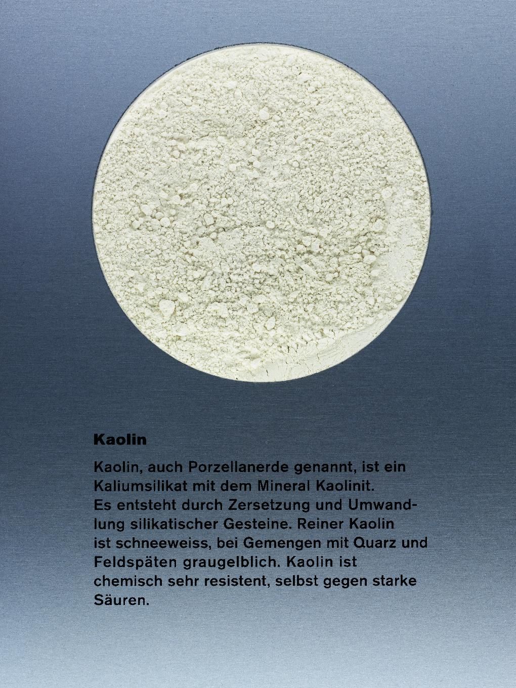 Kaolin, jaunâtre