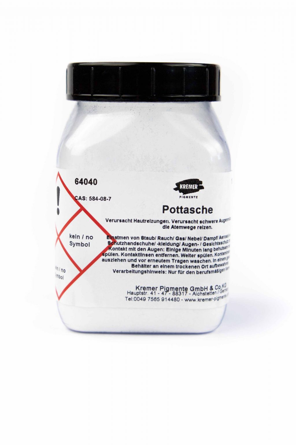 Potash, potassium carbonate