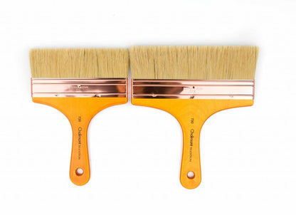 Pinceau plat pour vernis et gesso