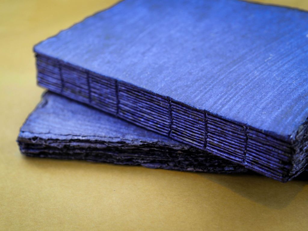 Indigo Creative Book, thread bound