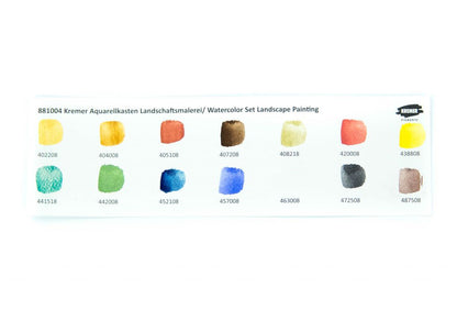 Kremer Watercolor Set: Landscape Painting