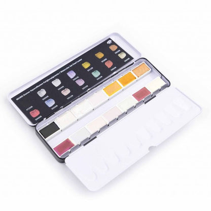 Kremer Watercolor Set: Pearl Luster, large