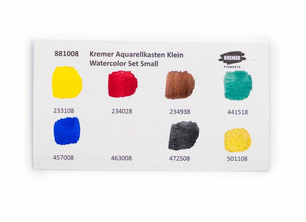 Kremer Watercolor Set: Basics, small