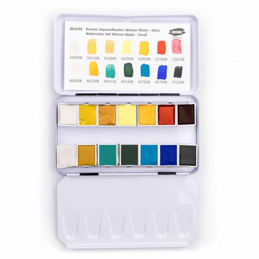 Kremer Watercolor Set Viennese Painter - Small
