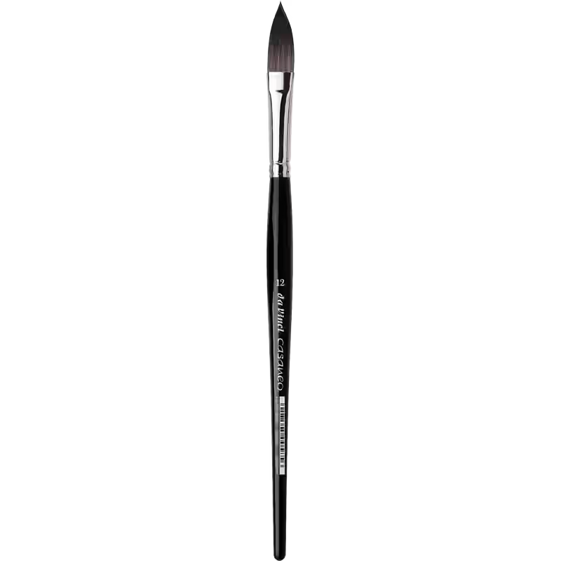 Casaneo Faux Squirrel Synthetic, Series 898, Water colour brush oval-pointed