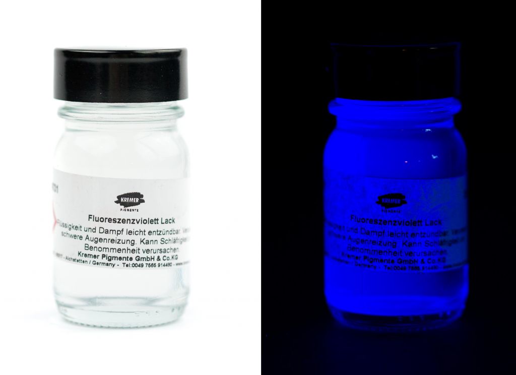 Fluorescent Violet Varnish