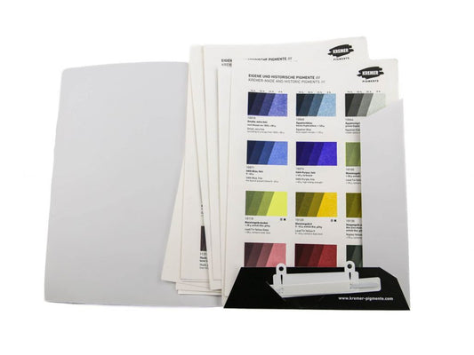 Kremer Color Chart - Kremer-made & historic Pigments