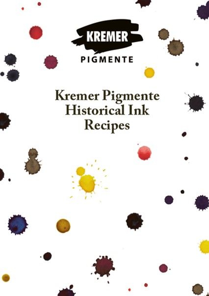 Kremer Pigmente Historical Ink Recipes