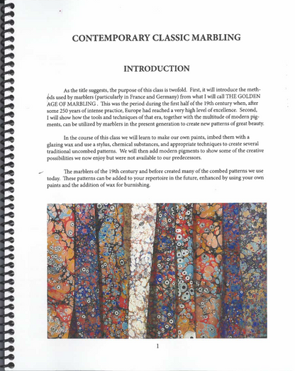 Contemporary Classic Marbling by Daniel St. John